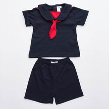Load image into Gallery viewer, Baby Boy Sailor Suit
