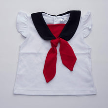 Load image into Gallery viewer, Baby Girl Sailor Suit
